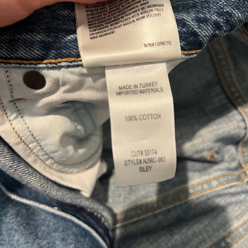 AGOLDE Riley High Rise Straight Crop Jeans - Picture 2 of 16
